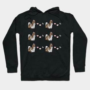 shih tzu dog pattern Hoodie